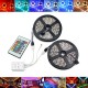 10M SMD2835 Waterproof 600 LED RGB Strip Flexible Tape Light Kit + 24 Keys Remote Controller DC12V