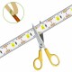 1/2/3/4/5M Warm White 60/120/180/240/300 LED Strip Light 2835 Flexible Sensor String Light For Room