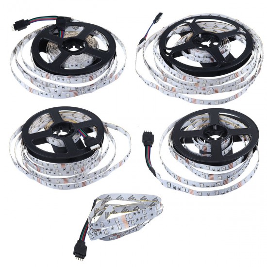 1/2/3/4/5m 5V 3528 RGB USB LED Strip Light Music Sync with 44 Key IR Remote Control Christmas Decorations Lights