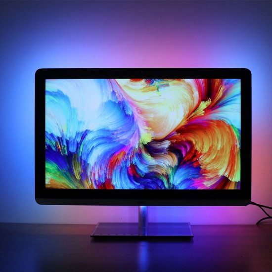 1/2/3/4/5m DIY Ambient Light Strip TV PC USB LED Strip HDTV Computer Monitor Backlight 1/2/3/4/5m DIY Ambient Light Strip TV PC USB LED Strip HDTV Computer Monitor Backlight
