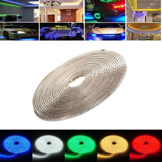 12M 42W Waterproof IP67 SMD 3528 720 LED Strip Rope Light Christmas Party Outdoor AC 220V 12M 42W Waterproof IP67 SMD 3528 720 LED Strip Rope Light Christmas Party Outdoor AC 220V