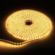 14M 49W Waterproof IP67 SMD 3528 840 LED Strip Rope Light Christmas Party Outdoor AC 220V