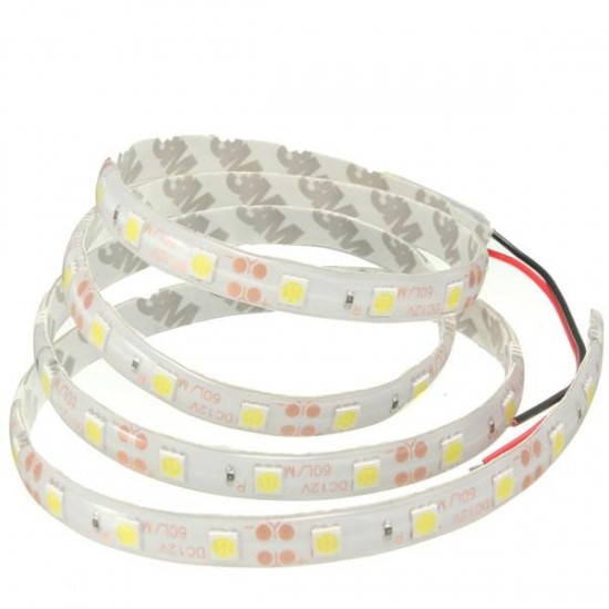 1M 5050 SMD 60LED Flexible LED Strip Light Red/Green/Blue Waterproof 12V