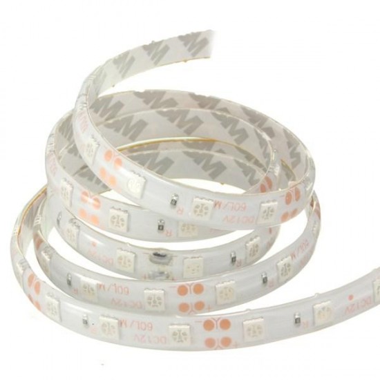1M 5050 SMD 60LED Flexible LED Strip Light Red/Green/Blue Waterproof 12V 1M 5050 SMD 60LED Flexible LED Strip Light Red/Green/Blue Waterproof 12V