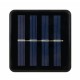 1M Solar Powered Waterproof 8 Modes IP67 RGB White 30LED Basketball Rim Strip Light for Outdoor Use