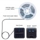 1M Solar Powered Waterproof 8 Modes IP67 RGB White 30LED Basketball Rim Strip Light for Outdoor Use 1M Solar Powered Waterproof 8 Modes IP67 RGB White 30LED Basketball Rim Strip Light for Outdoor Use