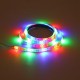 1M Solar Powered Waterproof 8 Modes IP67 RGB White 30LED Basketball Rim Strip Light for Outdoor Use