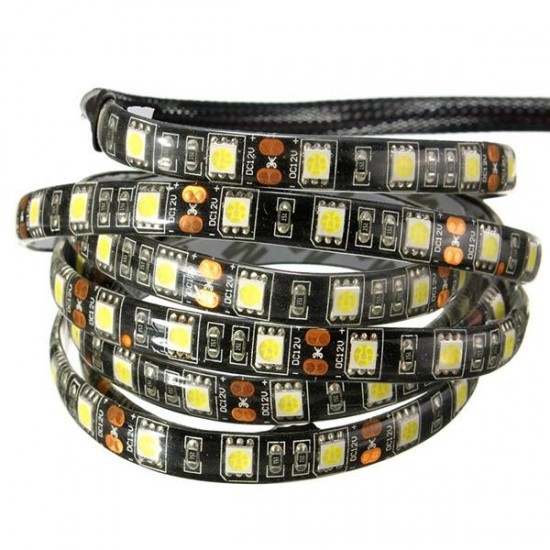 1M Waterproof 5050 LED Flexible Strip Background Light PC Computer Case DC12V 1M Waterproof 5050 LED Flexible Strip Background Light PC Computer Case DC12V
