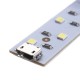 20CM Mini USB White Portable LED Night Strip Light Bar Studio Cabinet Closet Lamp DC5V