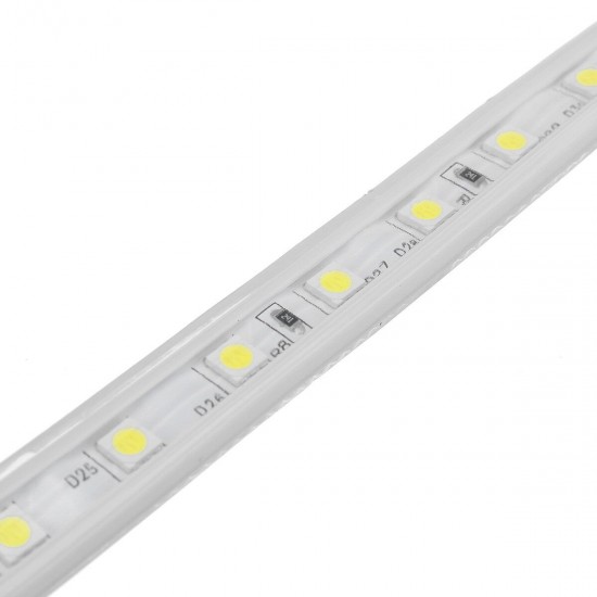 220V LED Strip Lights Lamp Rope 5050 SMD Garden Kitchen Decking IP65 Waterproof Christmas Lights