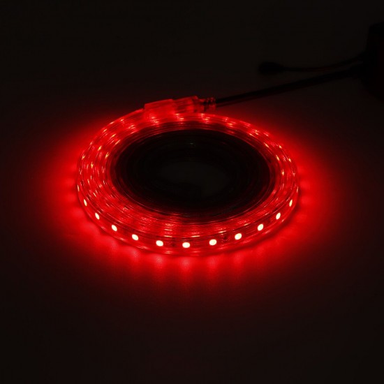 2/4/6/8/10/15m 220V LED Light Strip RGB with EU Plug Remote Control Waterproof Garden Home Decorative Lamp