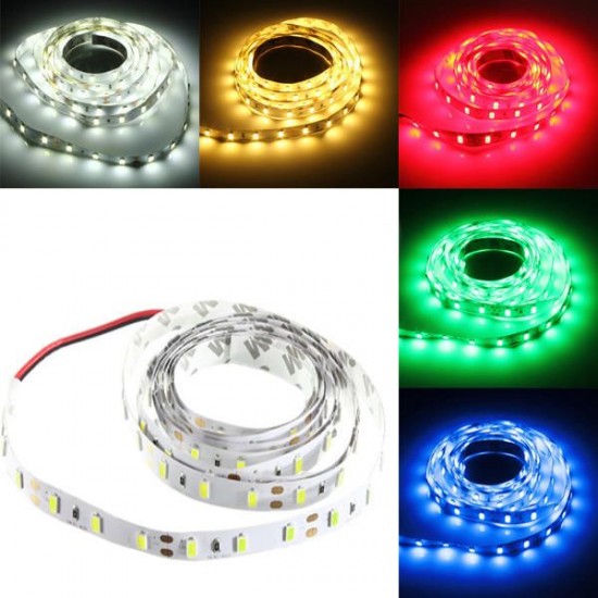 2M 36W DC 12V 120 SMD 5630 Non-Waterproof White/Warm White Red/Green/Blue LED Strip Flexible Light