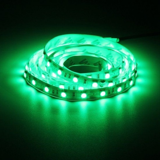 2M DC12V 28.8W 120 SMD 5050 Non-waterproof Red/Blue/Green/White/Warm White/RGB Flexible LED Strip