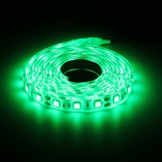 2M DC12V 28.8W 5050 Waterproof Red/Blue/Green/White/Warm White/RGB Flexible LED Strip Light