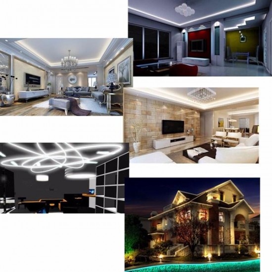 2PCS 5M 150 LEDs 5050 RGB Waterproof 44 Key Remote Control DC12V Flexible LED Strip Light Kit 2PCS 5M 150 LEDs 5050 RGB Waterproof 44 Key Remote Control DC12V Flexible LED Strip Light Kit