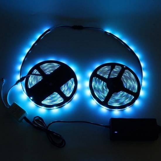 2PCS 5M 150 LEDs 5050 RGB Waterproof 44 Key Remote Control DC12V Flexible LED Strip Light Kit 2PCS 5M 150 LEDs 5050 RGB Waterproof 44 Key Remote Control DC12V Flexible LED Strip Light Kit