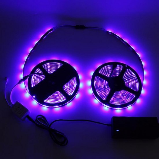 2PCS 5M 150 LEDs 5050 RGB Waterproof 44 Key Remote Control DC12V Flexible LED Strip Light Kit 2PCS 5M 150 LEDs 5050 RGB Waterproof 44 Key Remote Control DC12V Flexible LED Strip Light Kit