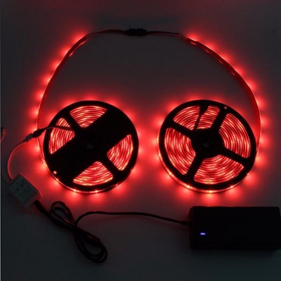 2PCS 5M 150 LEDs 5050 RGB Waterproof 44 Key Remote Control DC12V Flexible LED Strip Light Kit 2PCS 5M 150 LEDs 5050 RGB Waterproof 44 Key Remote Control DC12V Flexible LED Strip Light Kit