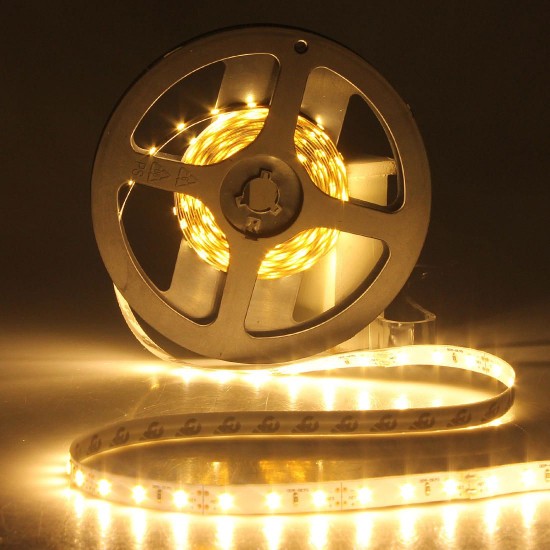 2PCS 5M Warm White 5630 SMD Non-waterproof 300 LED Strip Light for Home DC12V