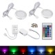 2PCS RV RGB LED Ceiling light Car Dome Interior Light Under Cabinet Lamps Boat Van 12V