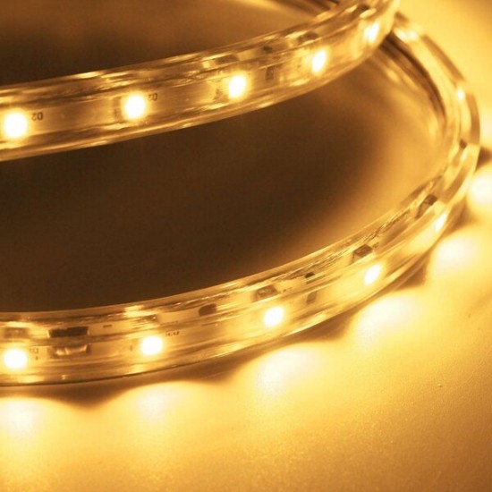 3M 10.5W Waterproof IP67 SMD 3528 180 LED Strip Rope Light Christmas Party Outdoor AC 220V 3M 10.5W Waterproof IP67 SMD 3528 180 LED Strip Rope Light Christmas Party Outdoor AC 220V