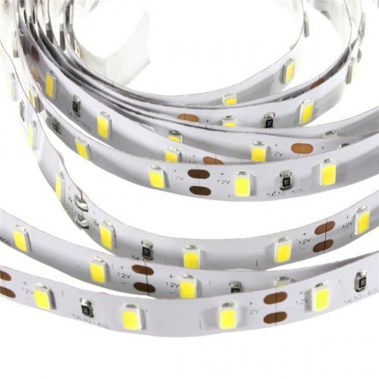 3M 15W DC 12V 180 SMD 5630 Non-Waterproof White/Warm White/Red/Green/Blue LED Strip Flexible Light