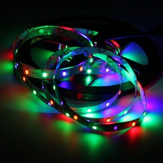 3M DC12V 14.4W 180 SMD 3528 Non-waterproof Red/Blue/Green/White/Warm White/RGB Flexible LED Strip