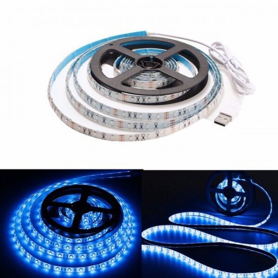 3M Non-Waterproof USB SMD3528 TV Background Computer LED Strip Tape Flexible Light DC5V