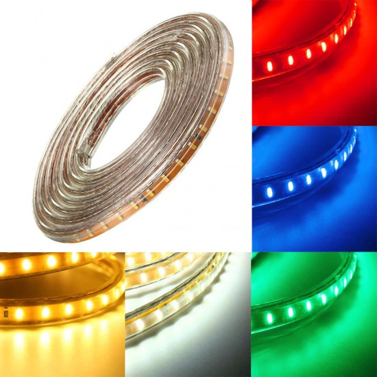 3M SMD3014 Waterproof LED Rope Lamp Party Home Christmas Indoor/Outdoor Strip Light 220V