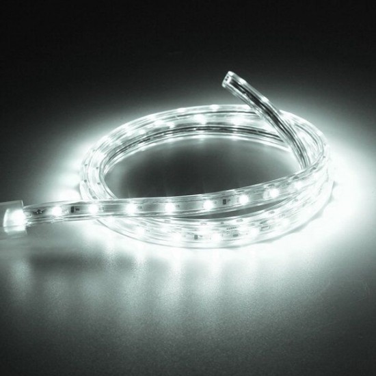 4M 14W Waterproof IP67 SMD 3528 240 LED Strip Rope Light Christmas Party Outdoor AC 220V