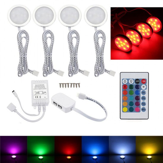 4PCS RV RGB LED Ceiling light Car Dome Interior Light Under Cabinet Lamps Boat Van 12V 4PCS RV RGB LED Ceiling light Car Dome Interior Light Under Cabinet Lamps Boat Van 12V