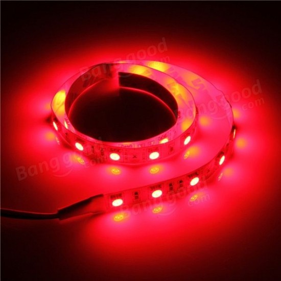 50CM SMD 5050 Non-Waterproof LED Flexible Strip Light PC Computer Case Adhesive Lamp