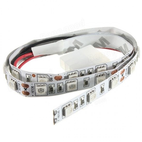 50CM SMD 5050 Non-Waterproof LED Flexible Strip Light PC Computer Case Adhesive Lamp 50CM SMD 5050 Non-Waterproof LED Flexible Strip Light PC Computer Case Adhesive Lamp