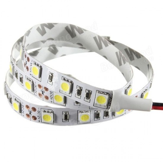 50CM SMD 5050 Non-Waterproof LED Flexible Strip Light PC Computer Case Adhesive Lamp