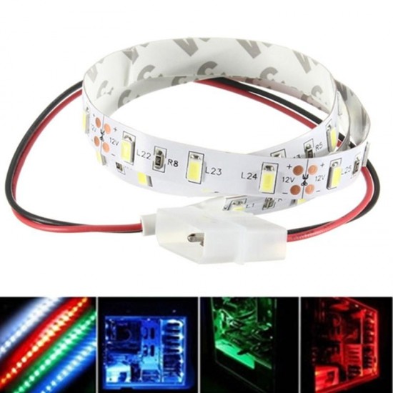 50CM SMD 5630 Non Waterproof LED Flexible Strip Light PC Computer Case Adhesive Lamp 12V 50CM SMD 5630 Non Waterproof LED Flexible Strip Light PC Computer Case Adhesive Lamp 12V