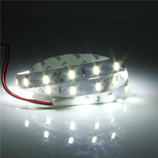 50CM SMD 5630 Non Waterproof LED Flexible Strip Light PC Computer Case Adhesive Lamp 12V