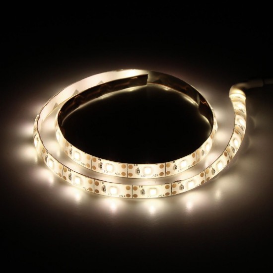 50CM USB Pure White Warm White Red Blue 2835 SMD Waterproof LED Strip Backlight for Home DC5V