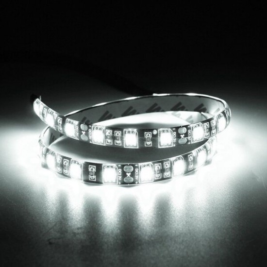 50CM Waterproof 5050 LED Flexible Strip Background Light PC Computer Case DC12V 50CM Waterproof 5050 LED Flexible Strip Background Light PC Computer Case DC12V