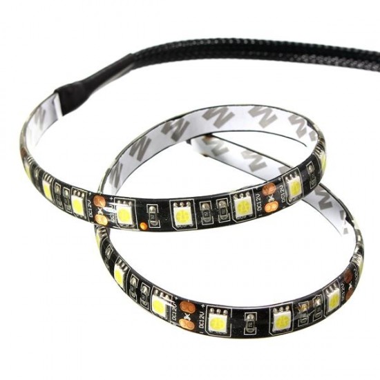 50CM Waterproof 5050 LED Flexible Strip Background Light PC Computer Case DC12V 50CM Waterproof 5050 LED Flexible Strip Background Light PC Computer Case DC12V