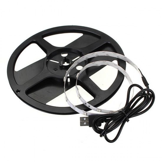 50cm Non-Waterproof LED Strip Light TV Background Light With AC 5V 50cm Non-Waterproof LED Strip Light TV Background Light With AC 5V