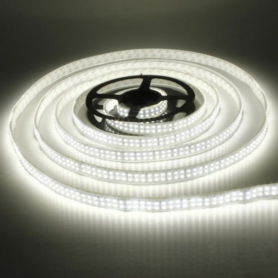 5M 120W DC12V Double Row 3528 SMD 1200 LED White/Warm White Waterproof Flexible Strip light 5M 120W DC12V Double Row 3528 SMD 1200 LED White/Warm White Waterproof Flexible Strip light