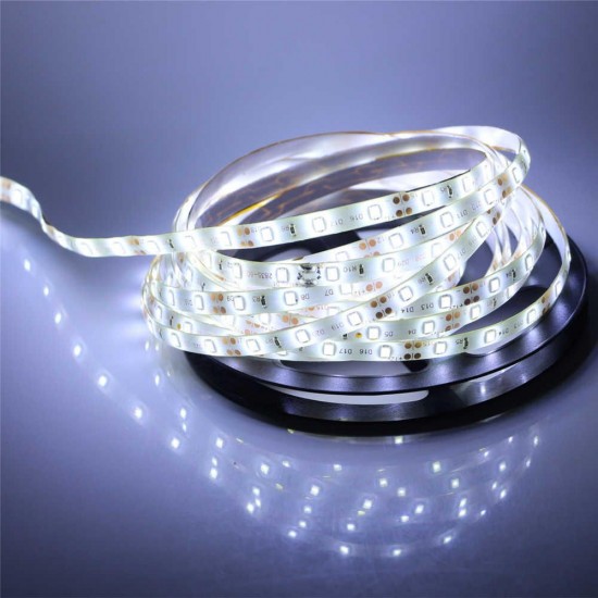 5M 24W 300LEDs SMD 3528 Pure White Warm White Flexible LED Strip Light Waterproof DC12V 5M 24W 300LEDs SMD 3528 Pure White Warm White Flexible LED Strip Light Waterproof DC12V