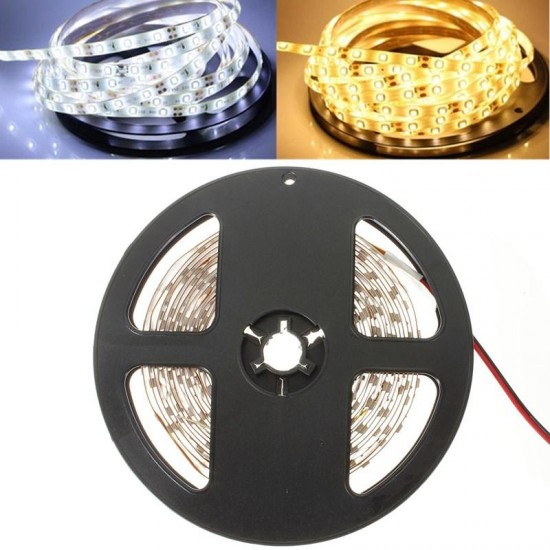 5M 24W 300LEDs SMD 3528 Pure White Warm White Flexible LED Strip Light Waterproof DC12V 5M 24W 300LEDs SMD 3528 Pure White Warm White Flexible LED Strip Light Waterproof DC12V
