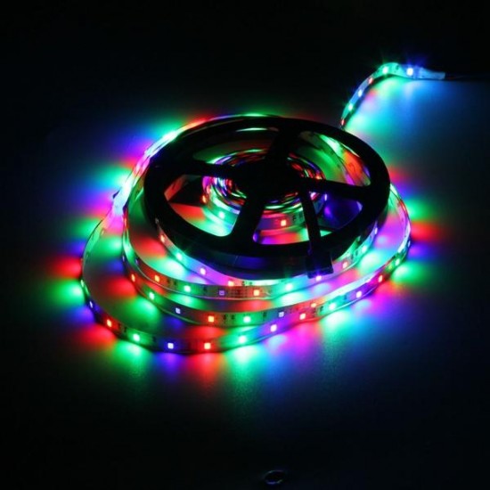 5M 24W DC12V 300 SMD 2835 White/Warm White/Blue/Red/Green/RGB LED Flexible Strip light