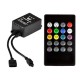 5M 300 LED SMD3528 Waterproof RGB Flexible Strip with Music Controller DC12V 2A Power Adapter 5M 300 LED SMD3528 Waterproof RGB Flexible Strip with Music Controller DC12V 2A Power Adapter