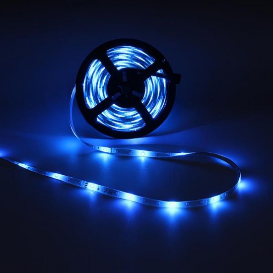 5M 300 LED SMD3528 Waterproof RGB Flexible Strip with Music Controller DC12V 2A Power Adapter 5M 300 LED SMD3528 Waterproof RGB Flexible Strip with Music Controller DC12V 2A Power Adapter