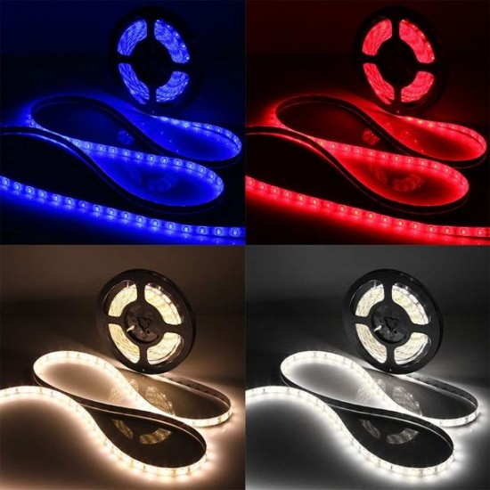 5M 30W LED Strip Flexible Light 300 SMD 5630 White/Warm White/Red/Blue Waterproof IP65 DC12V 5M 30W LED Strip Flexible Light 300 SMD 5630 White/Warm White/Red/Blue Waterproof IP65 DC12V