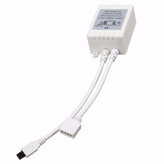 5M 3528 SMD 300LED RGB Waterproof Flexible Strip Light 44 keys Remote Control EU Plug DC12V 5M 3528 SMD 300LED RGB Waterproof Flexible Strip Light 44 keys Remote Control EU Plug DC12V