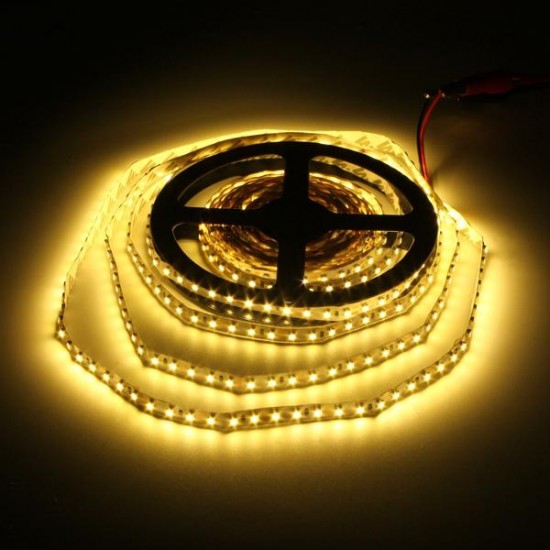 5M 48W DC12V 600 SMD 2835 Non-Waterproof White/Warm White Tape LED Flexible Strip light