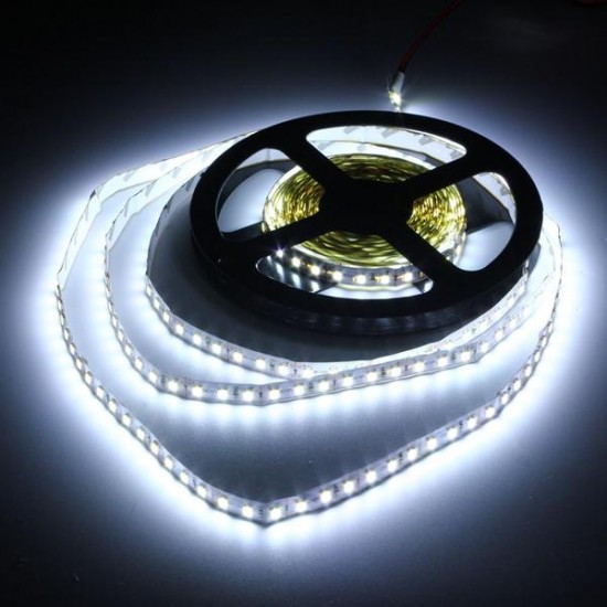 5M 48W DC12V 600 SMD 2835 Non-Waterproof White/Warm White Tape LED Flexible Strip light